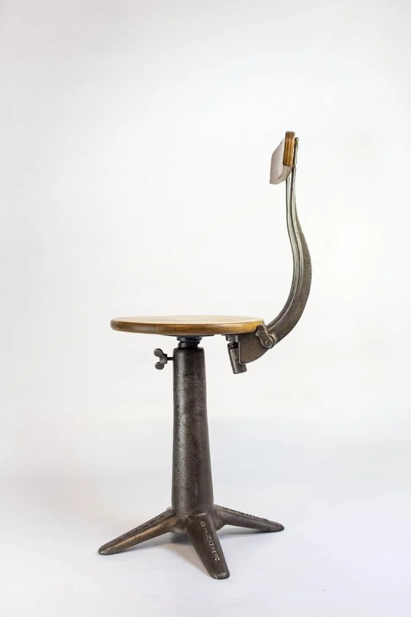 Singer Spring Back Chair Antiques Workshop Exceptional Vintage